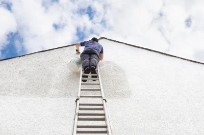 Peinture extérieure au Perrier — façades et ravalement